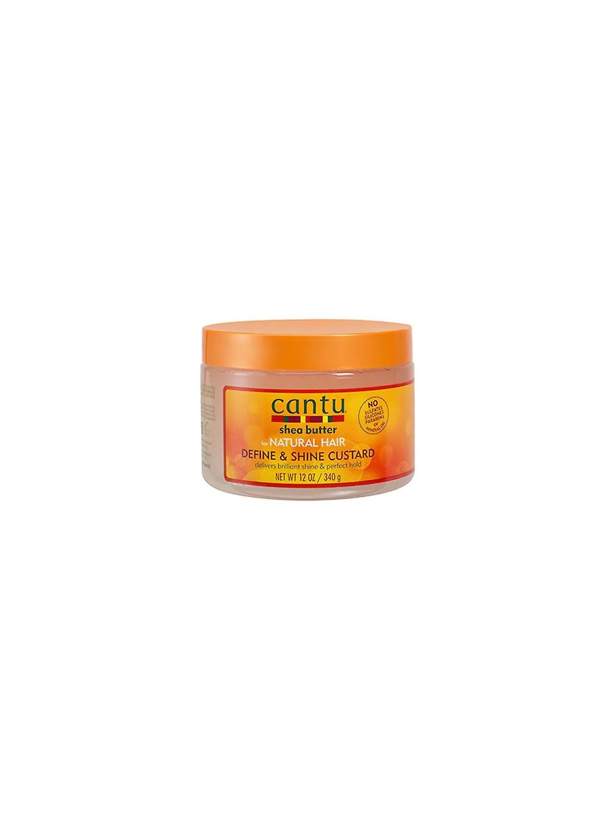 Cantu For Natural Hair Define & Shine Custard 340g