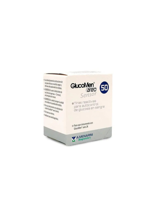 Menarini Glucomen Areo Sensor Glucose 50 Bandelettes