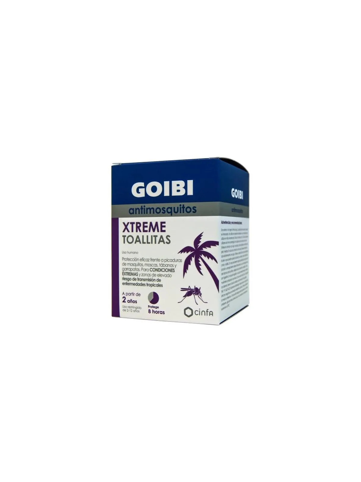Goibi Xtreme Lingettes Anti-Moustiques 16 Unités