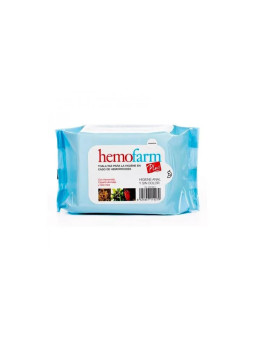 Hemofarm Plus Lingettes Humides 20 Sachets Individuels