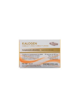 Hidrotelial Kalogen Cheveux et Ongles 30 Capsules