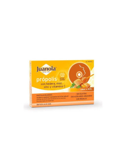 Juanola Propolis Hedera Saveur Miel 24 Pastilles