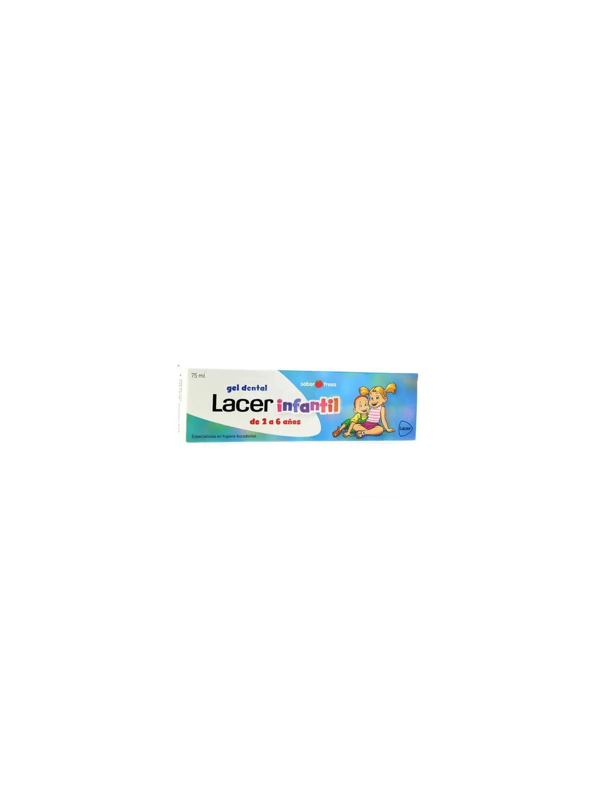 Lacer Junior Gel Dentaire Enfant Fraise 75ml