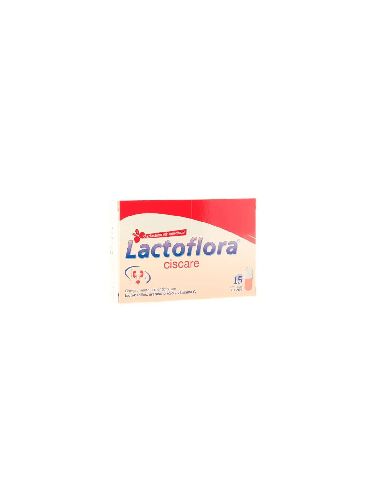 Lactoflora Ciscare Canneberge 15 Gélules