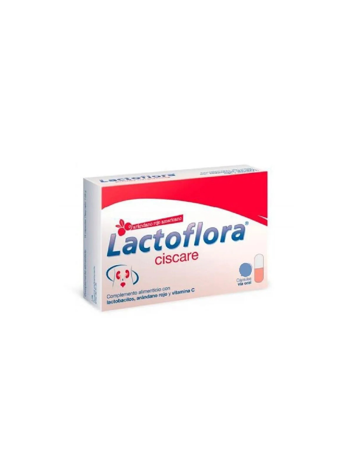 Lactoflora Ciscare Protecteur Canneberge 30 Gélules