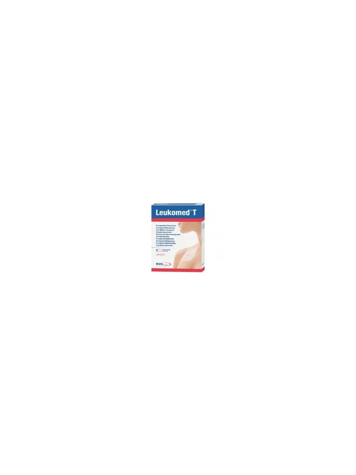 BSN Medical Leukomed T Pansement Transparent 10x12,5cm 5 Pansements