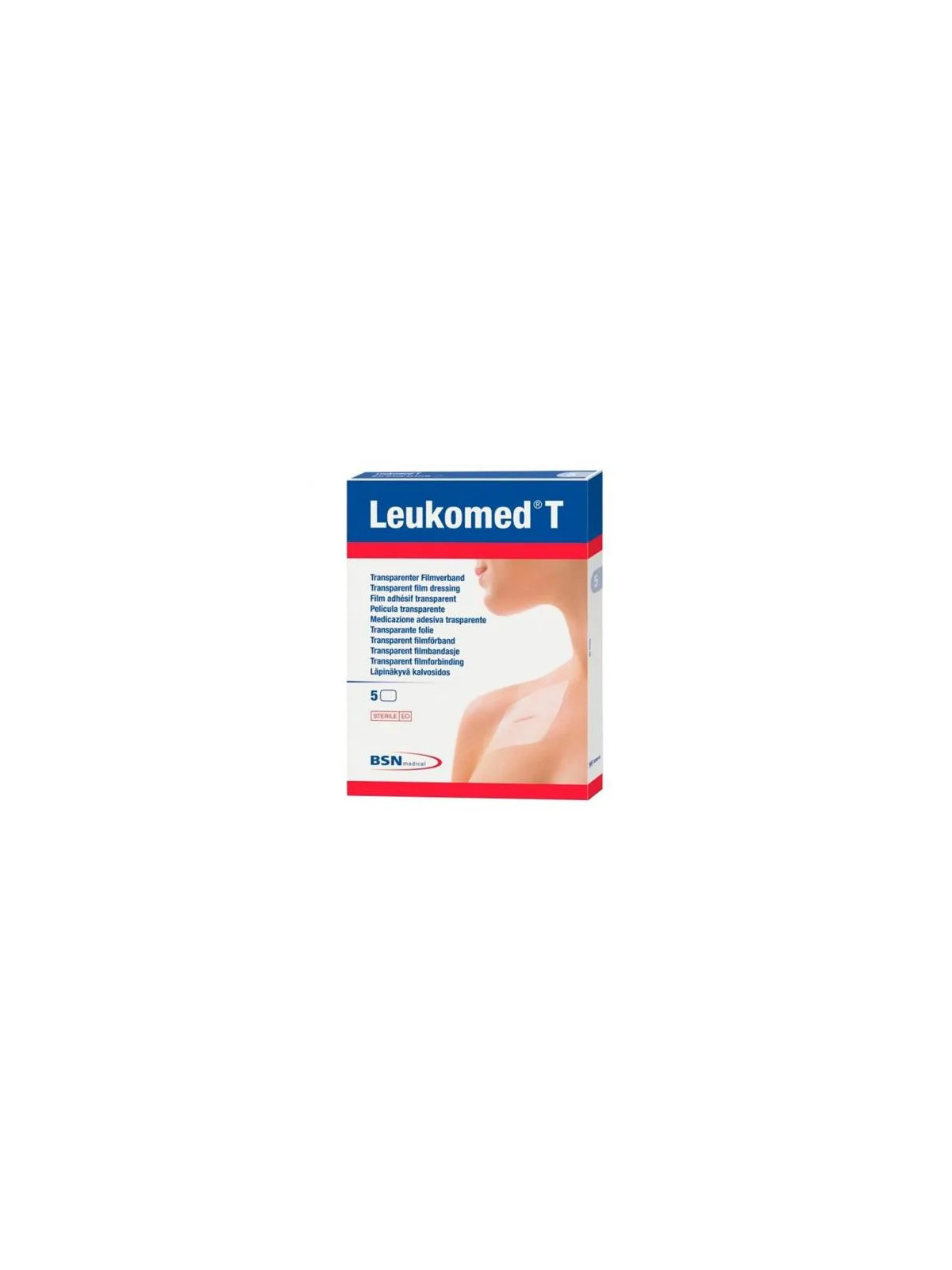 BSN Medical Leukomed T Pansement Transparent 15x25cm 5 Unités