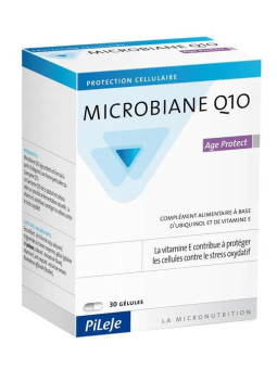 Pileje Microbiane Q10 Age Protect 30 Gélules