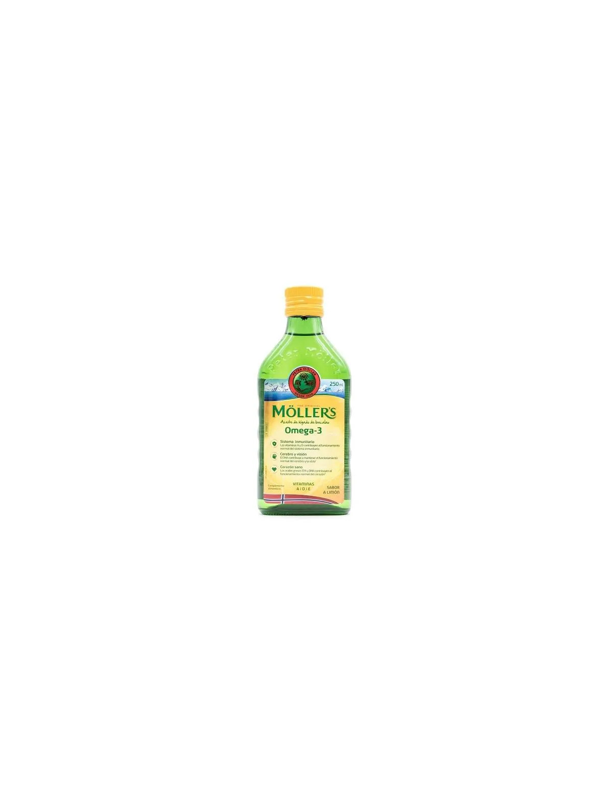 Möller's Huile de Foie de Morue Arôme Citron 250ml