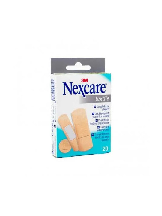 Nexcare Bandes Adhésives Textiles Assortiment 20 Pièces