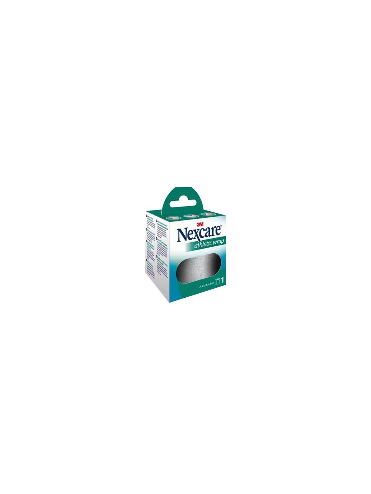 Nexcare Bande Élastique Cohésive Blanche 3 m x 7,5 cm