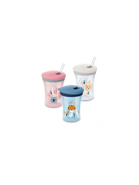 NUK Action Cup Tasse d'Apprentissage 12 Mois+ 1 Unité