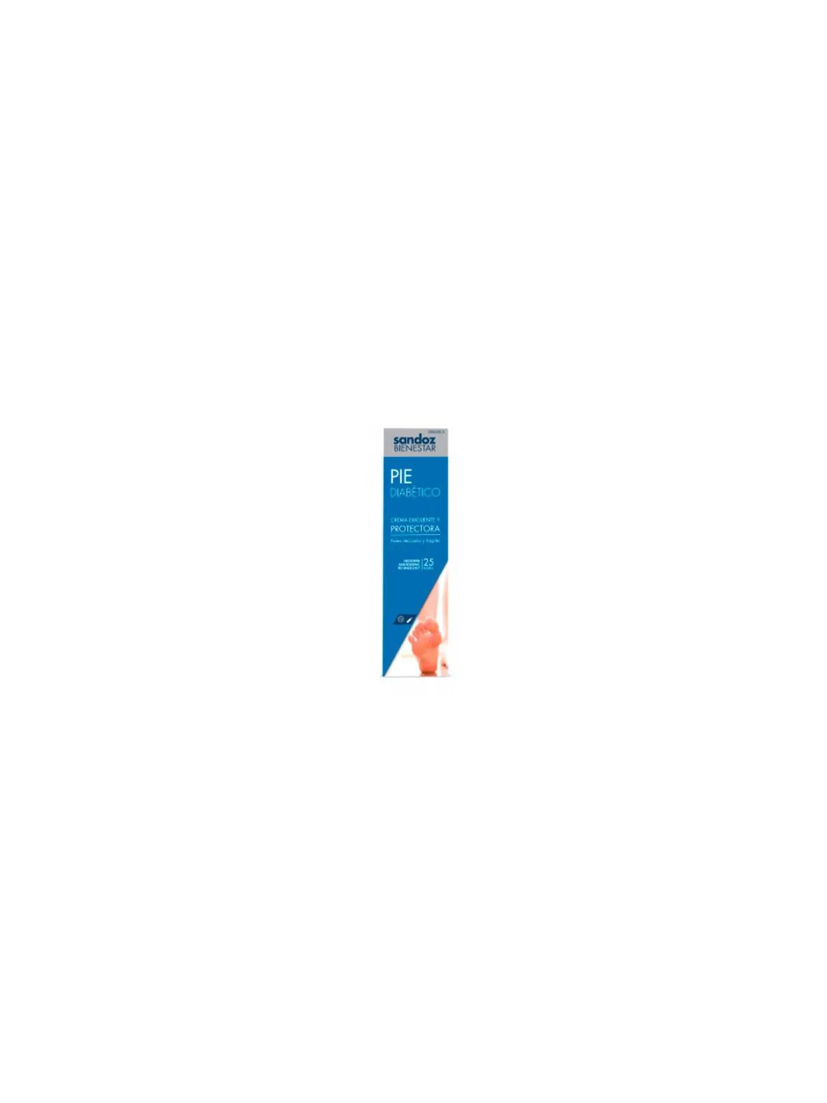 Sandoz Bienestar Crème Protectrice Pied Diabétique 100ml