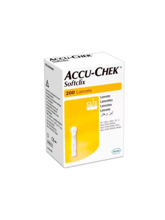 Roche Accu-Chek Softclix 200 Lancettes