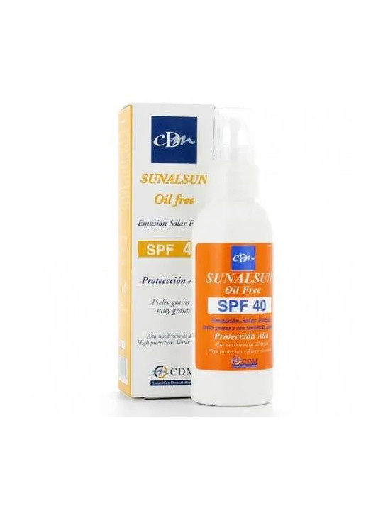 CDM Sunalsun Oil Free Protection Haute SPF40 75ml