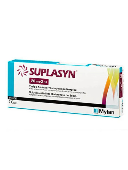 Suplasyn Seringue Préremplie de Hyaluronate de Sodium 20mg/2ml