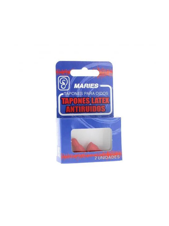 Maries Bouchons d'Oreilles Anti-Bruit en Latex 2 Pièces