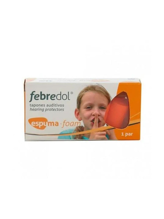Febredol Bouchons d'Oreilles en Mousse 2 Unités