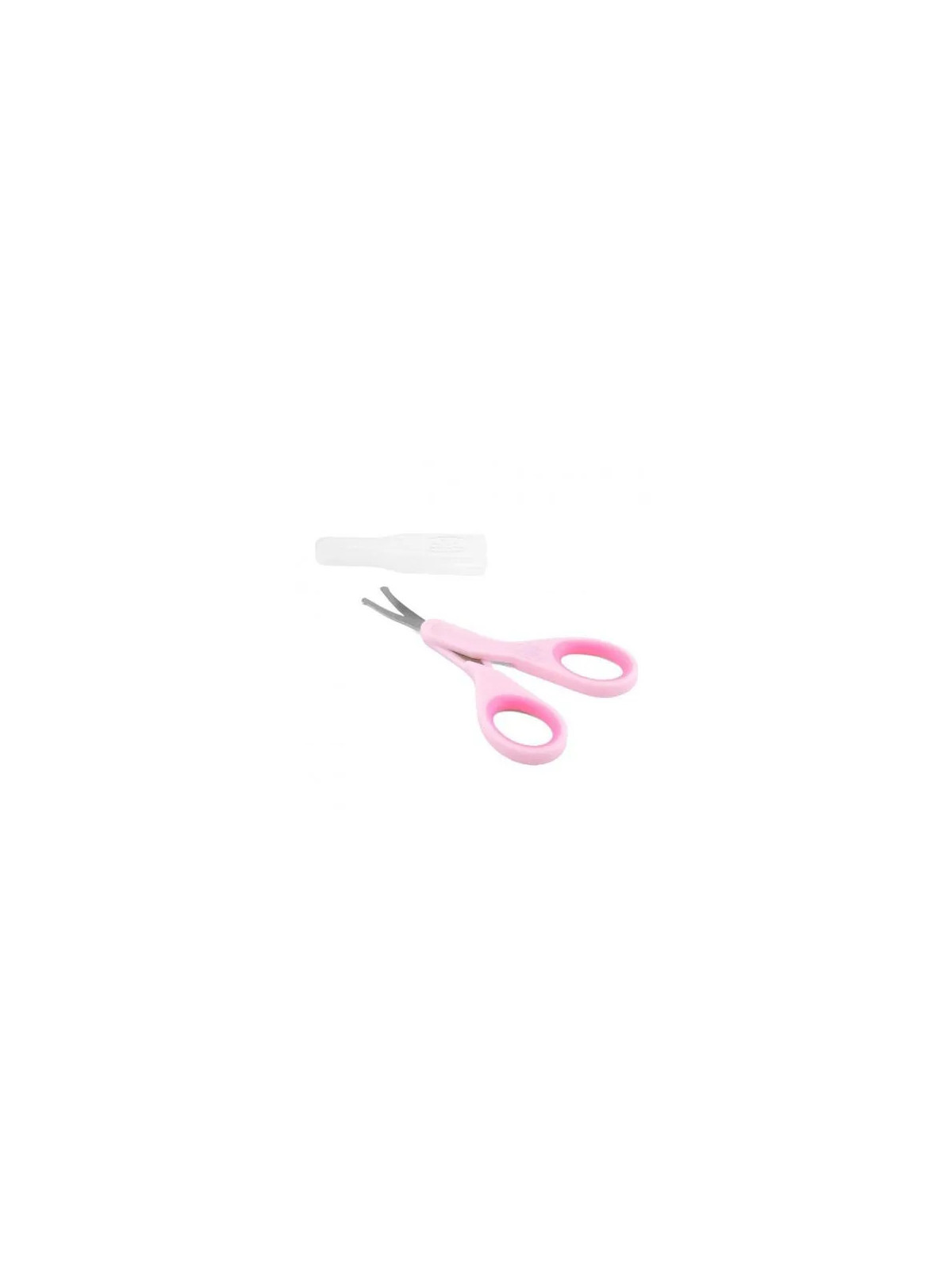 Chicco Ciseaux de Sécurité Coupe-Ongles pour Nouveau-Né Rose