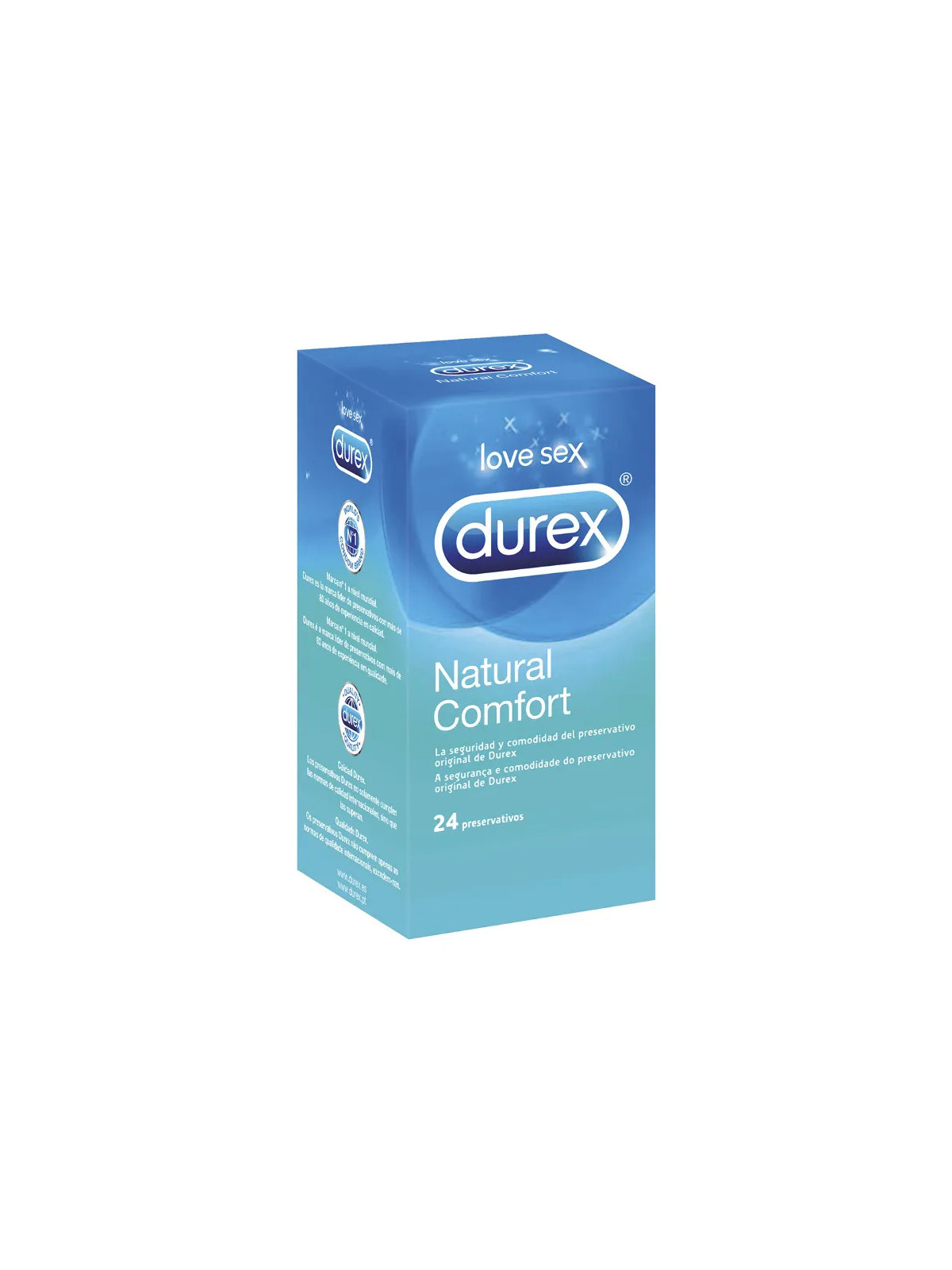 Durex Natural Plus Latex 24 Préservatifs
