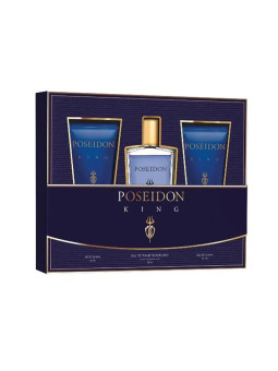 Aire De Sevilla Poseidon King Men Eau De Toilette Vaporisateur 150ml Coffret 3 Produits