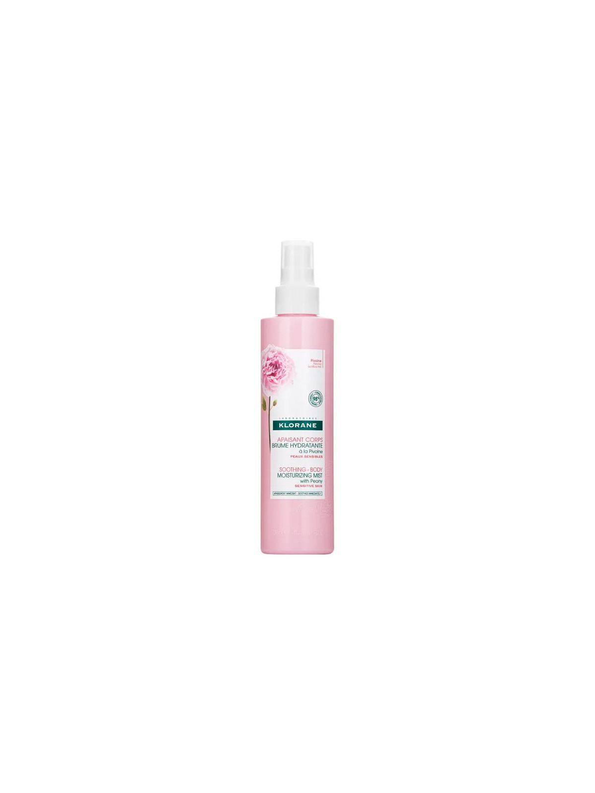 Klorane Pivoine Brume Hydratante Corporelle 200ml