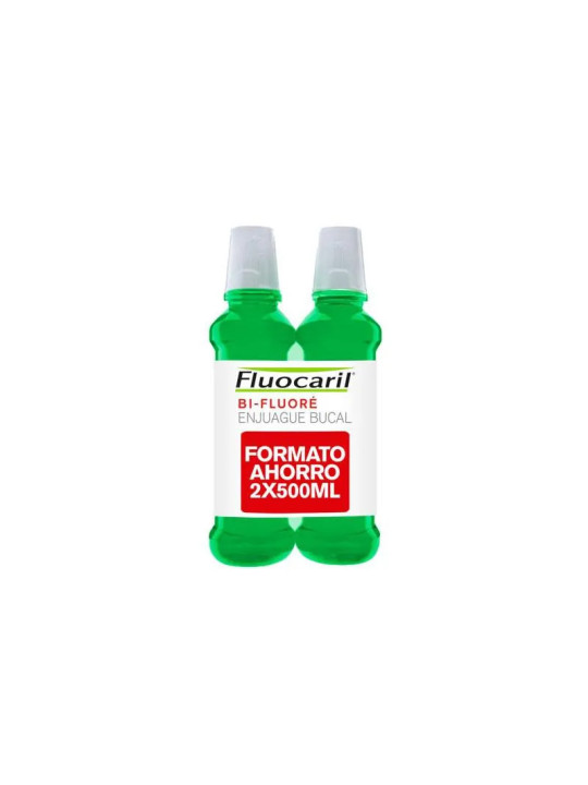 Fluocaril Bain de Bouche Bi-Fluoré 2x500ml Duo
