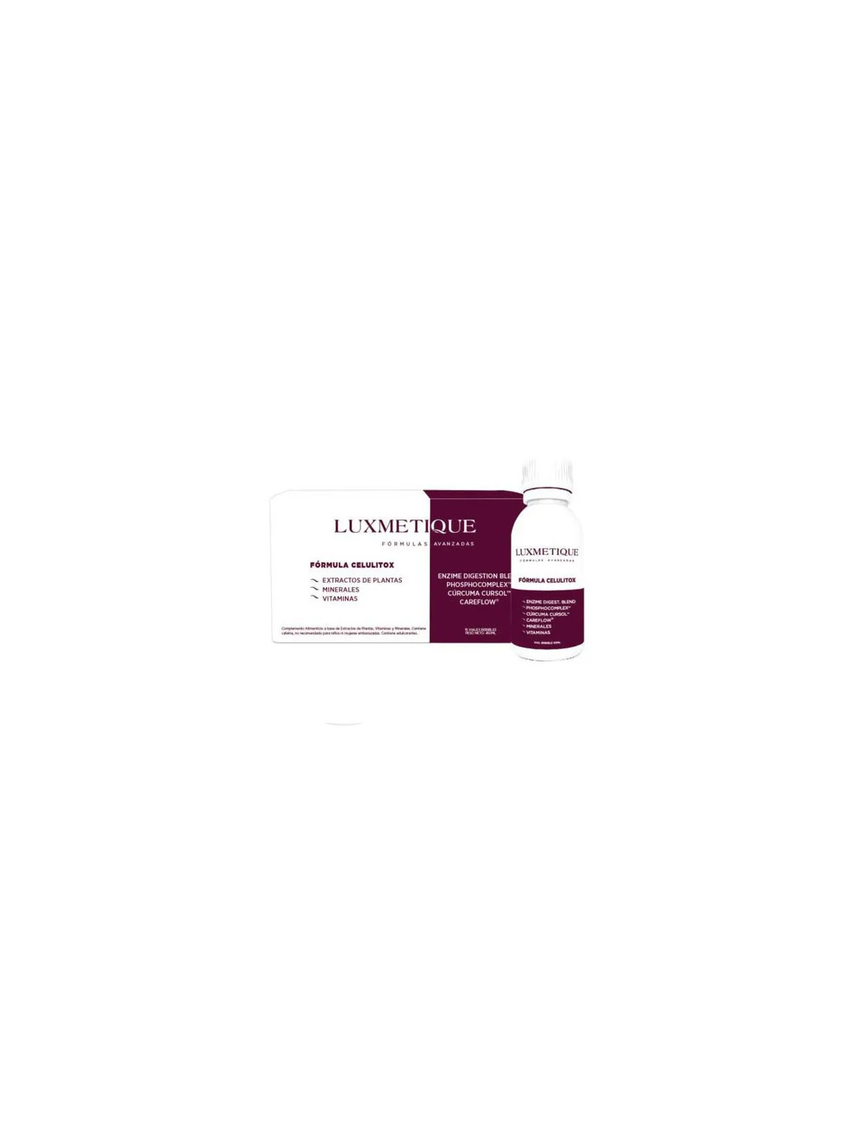 Luxmetique Celulitox Formula 15 Ampoules Buvables