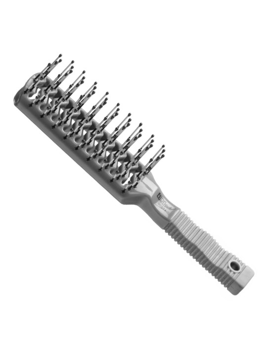 Eurostil Brosse Squelette Tunnel Bicolore Grande 1 unité