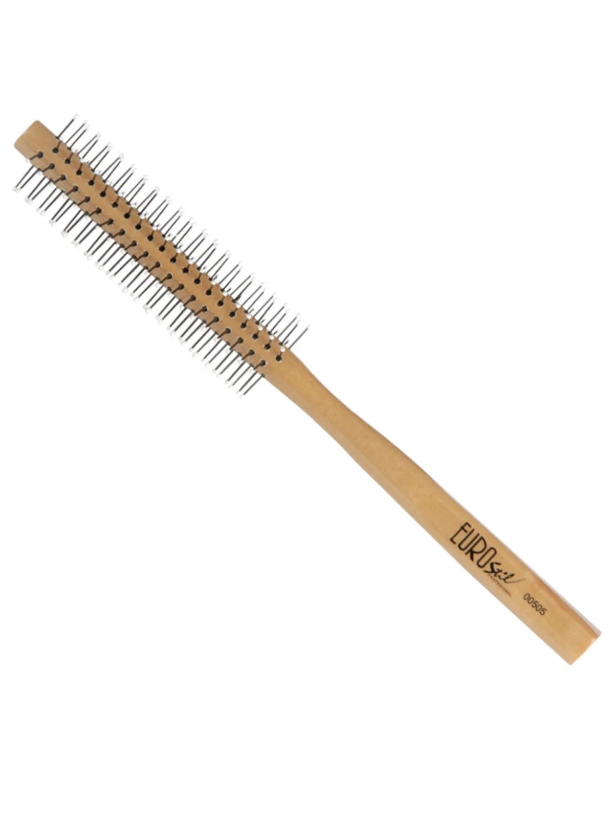 Eurostil Brosse Ronde Bois Nylon Boule 9mm 1 unité
