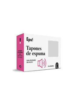 EPS Bouchons d'Oreilles en Mousse Taille L 6 Unités