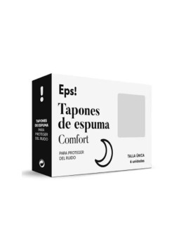 EPS Bouchons d'Oreilles Confort en Mousse 6 Pièces