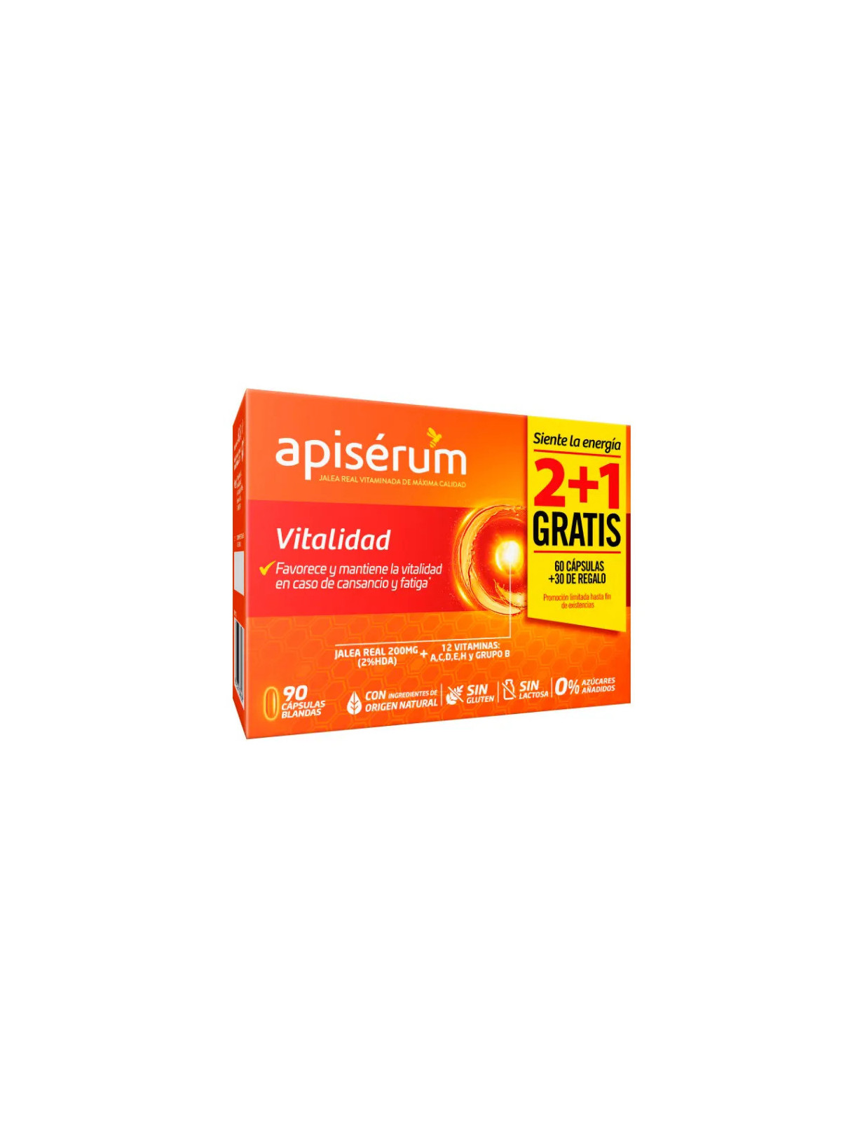 Apisérum Vitaminé 3 x 30 Capsules