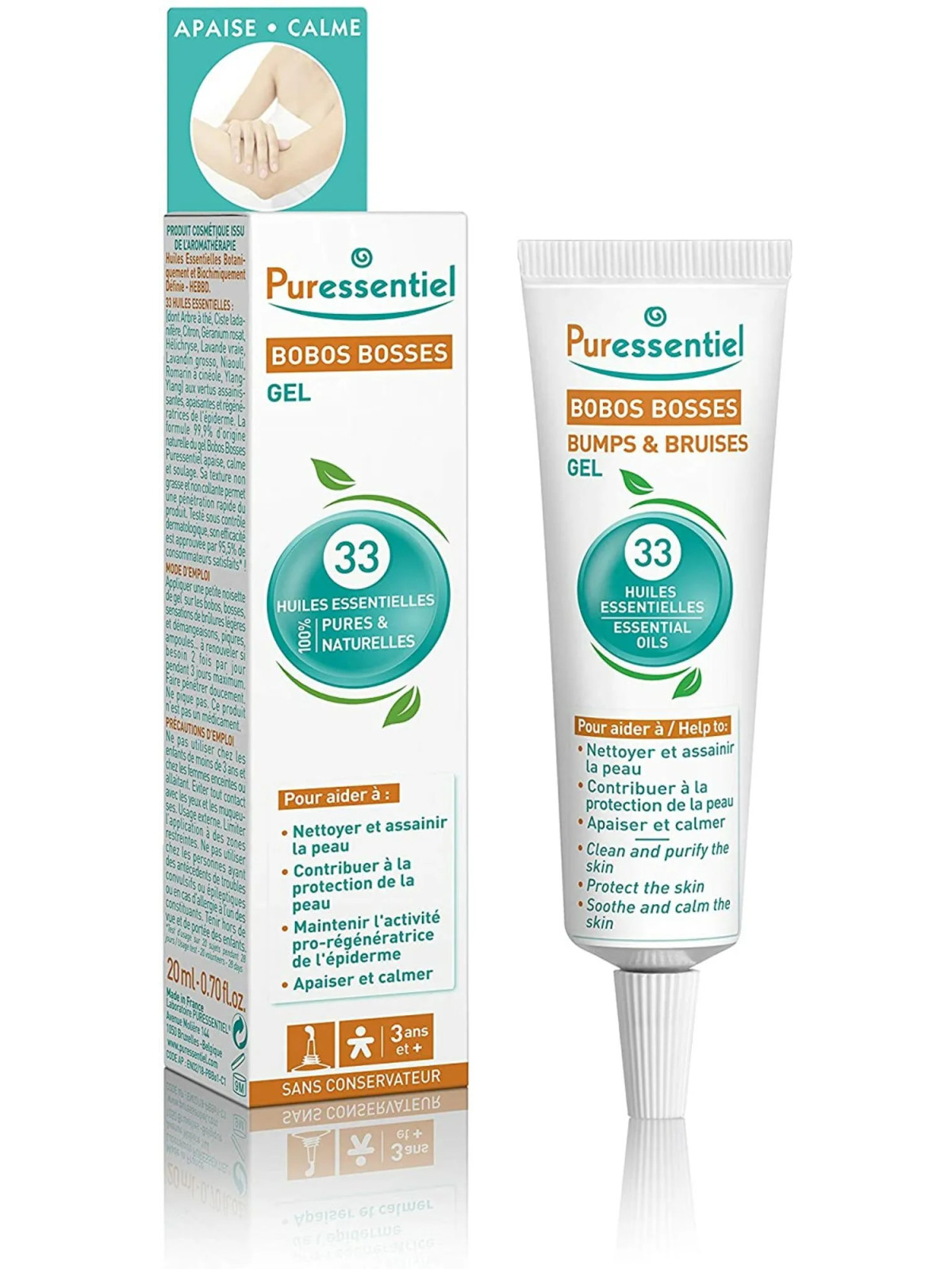 Puressentiel SOS Repair Gel aux 33 Huiles Essentielles 20ml