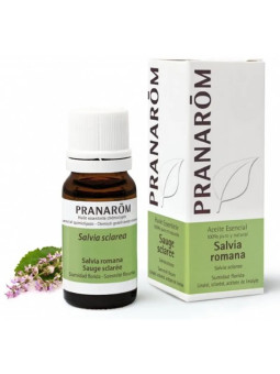 Pranarôm Huile Essentielle de Sauge Sclarée (Salvia Sclarea) 10ml