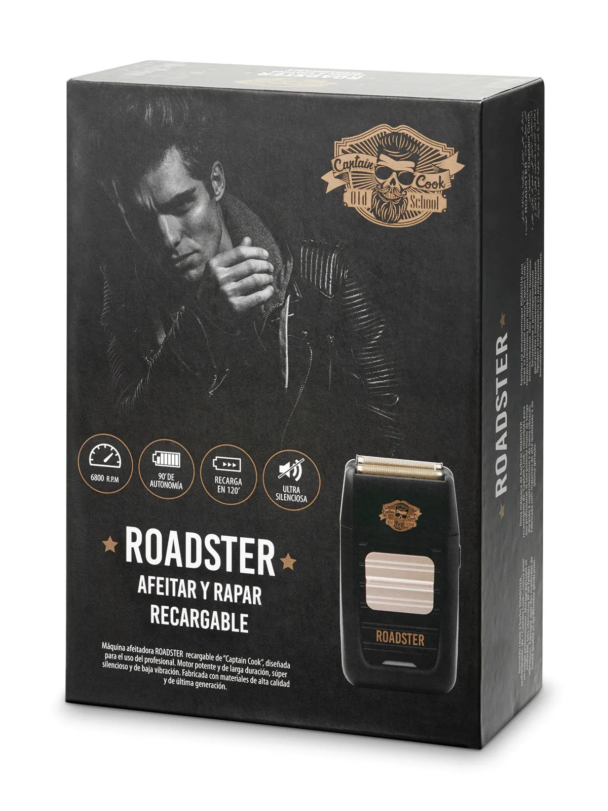 Eurostil Captain Cook Rasoir Électrique 3W 1 Unité