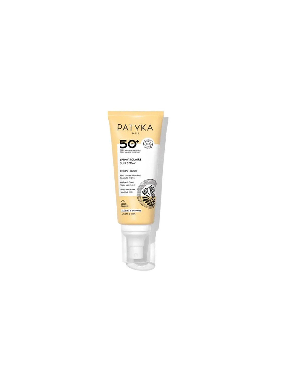 PATYKA Spray Solaire Corps SPF50+ 100ml