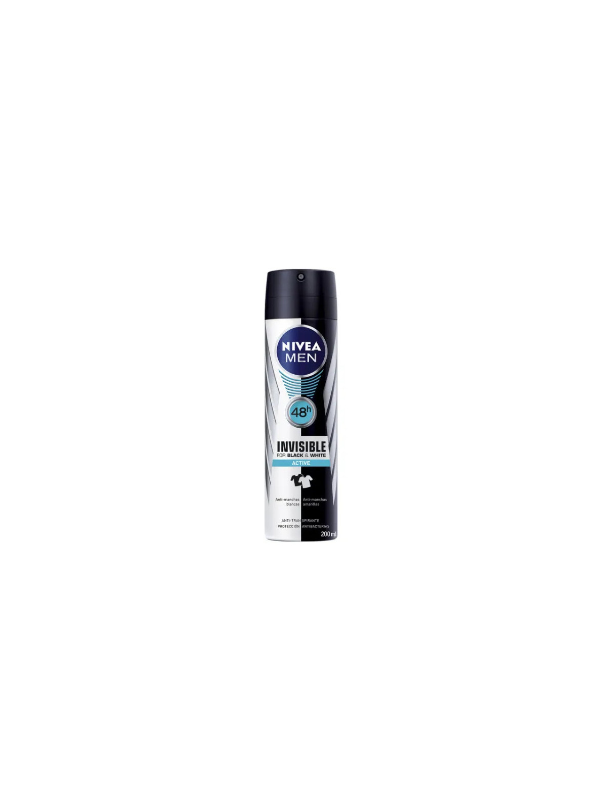 Nivea Men Invisible For Black & White Active Déodorant Spray 200ml