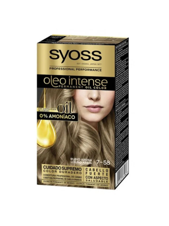 Syoss Oleo Intense Coloration Permanente 7-58 Blond Sable