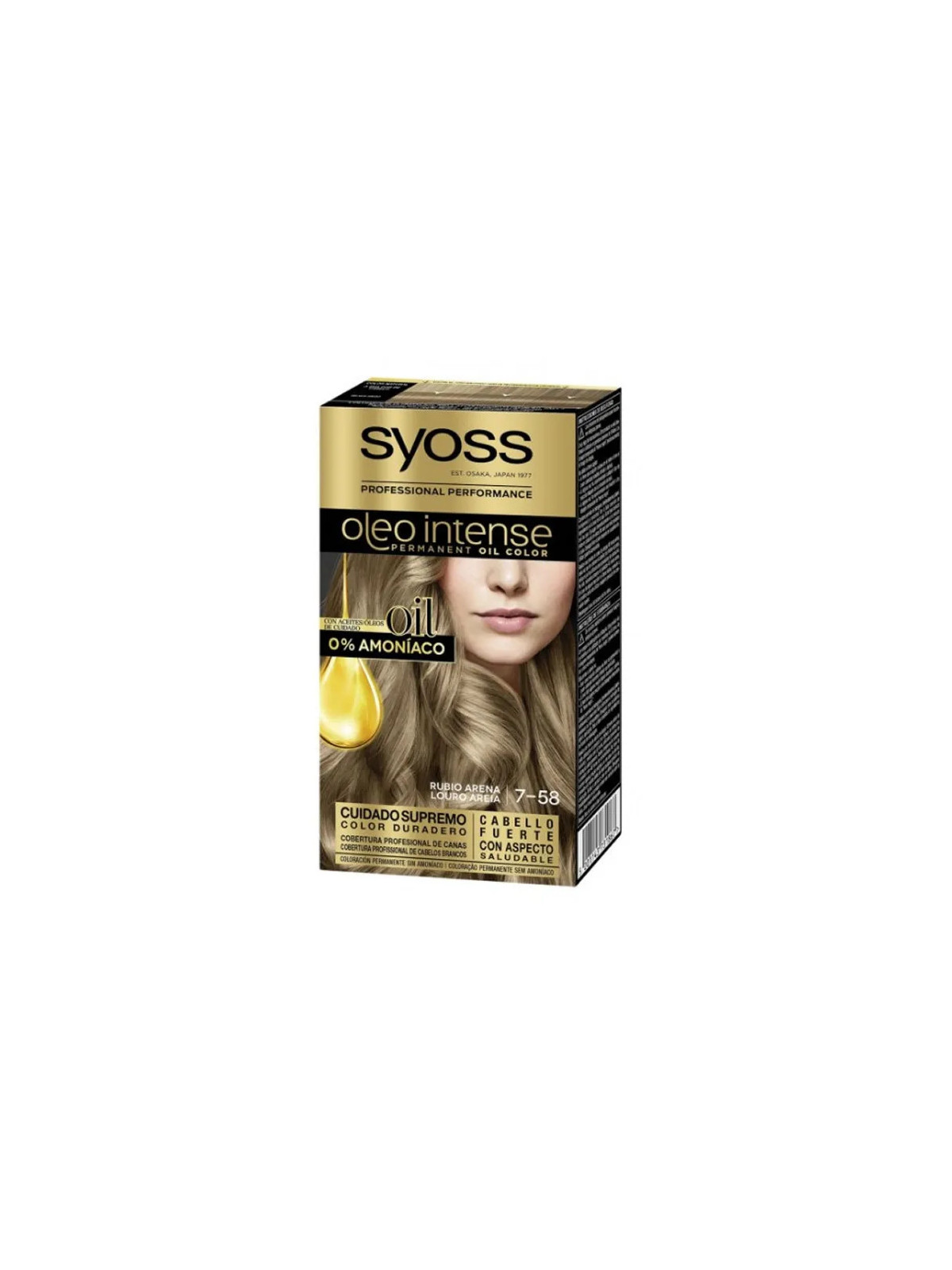 Syoss Oleo Intense Coloration Permanente 7-58 Blond Sable