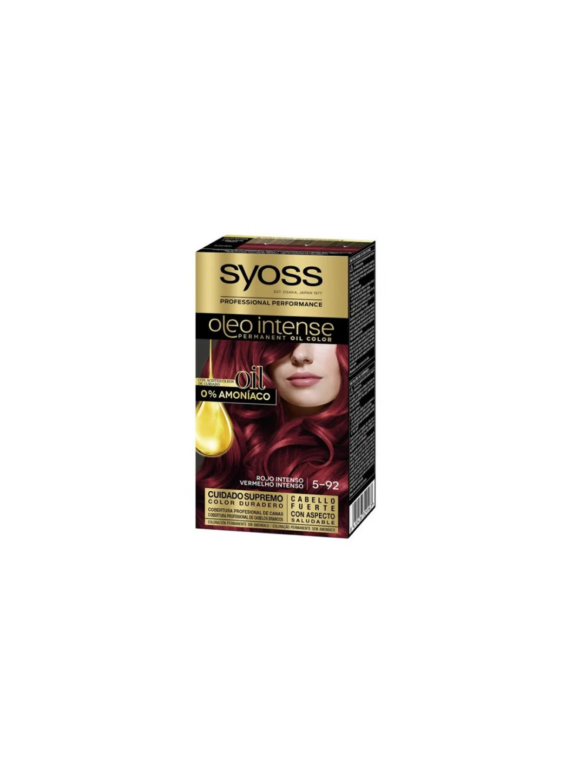 Syoss Oleo Intense Coloration Permanente 5-92 Rouge Intense