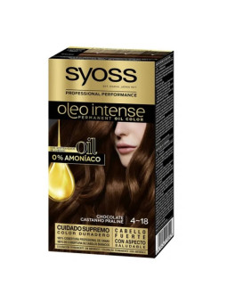 Syoss Oleo Intense Coloration Permanente 4-18 Chocolat