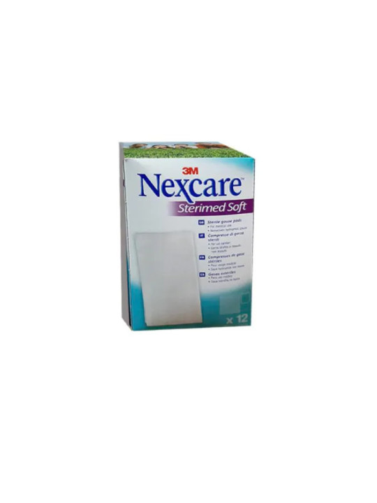 Nexcare 3M Sterimed Soft Compresses de Gaze Stériles 36x40cm 12 unités