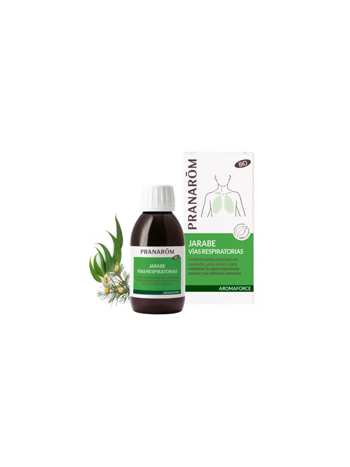 Pranarôm Aromaforce Sirop Voies Respiratoires 150ml
