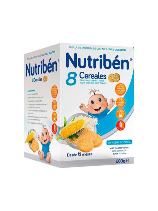 Nutribén 8 Céréales Biscuits Maria 600g
