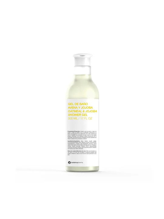 Botánicapharma Gel de Bain à l'Avoine et au Jojoba 500ml