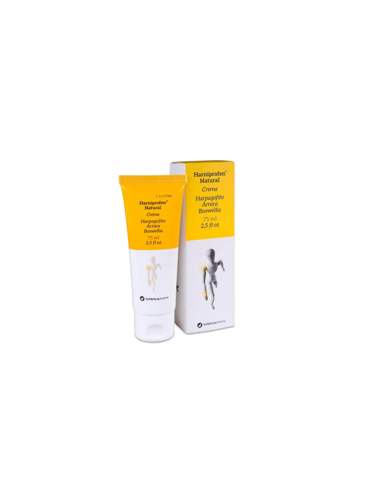 Botánicapharma Harniprofen Crème de Massage 75ml