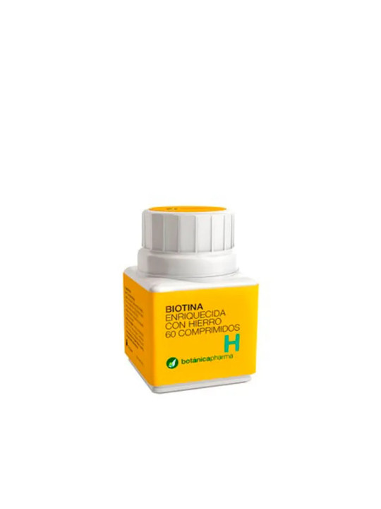 Botánica Nutrients Biotine avec Fer 60 Comprimés