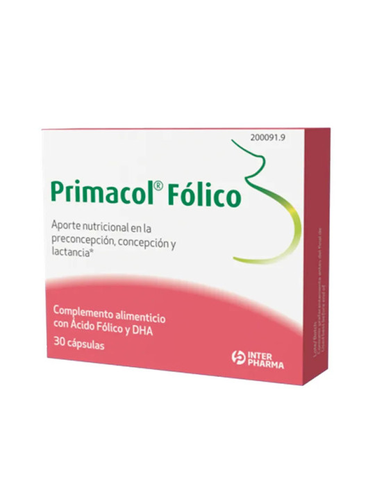 Interpharma Primacol Folic 30 Capsules