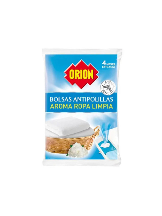 Orion Sachets Antimites Parfum Linge Propre 20 Unités